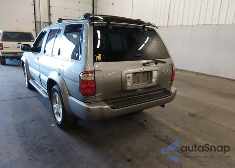 2003 Infiniti Qx4 Luxury from USA, damaged, VIN JNRDR09Y33W302352